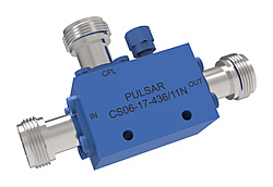 美国Pulsar Microwave -耦合器6 dB Type N Directional Coupler, 12.4-18 GHz Model: CS06-17-436/11N