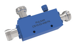 CS10-03-436/7N: 10 dB Type N Directional Coupler, 1-2 GHz