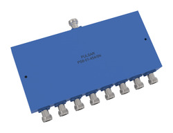 PS8-01-454/5N: 8-Way Type N Power Divider, 0.5-1 GHz