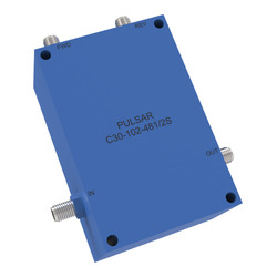 C30-102-481/2S: High Power 30 dB Dual Directional Coupler from 0.5 to 100 MHz - SMA