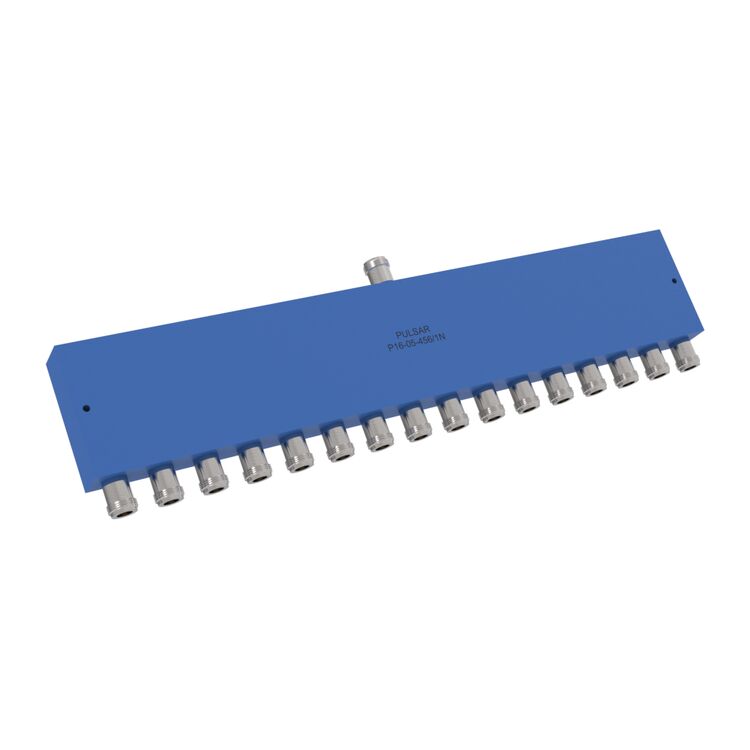 16-Way Power Divider: 20 to 1600 MHz - Type-N
