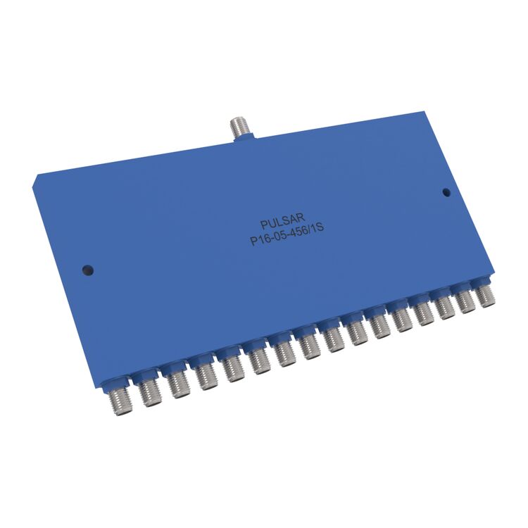 16-Way Power Divider: 20 to 1600 MHz - SMA