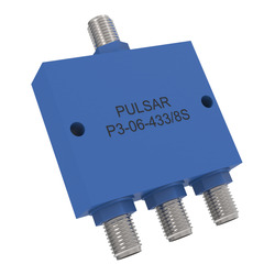 P3-06-433/8S: 3-Way SMA Power Divider, 100-1000 MHz
