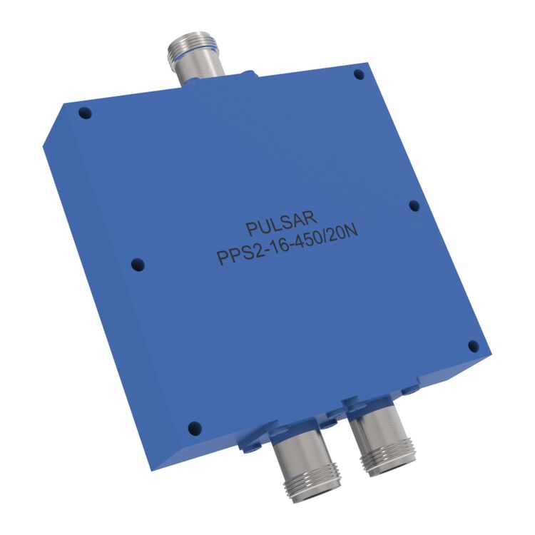 2-Way High Power Combiner: 250 to 500 MHz - Type-N