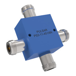 PS3-11-451/6N: 3-Way Power Divider from 3.62 to 4.25 GHz - Type-N