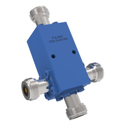 PS3-15-451/9N: 3-Way Power Divider from 7.2 to 8.5 GHz - Type-N