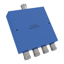 PS4-04-452/1N: 4-Way Power Divider from 0.5 to 2.5 GHz - Type-N