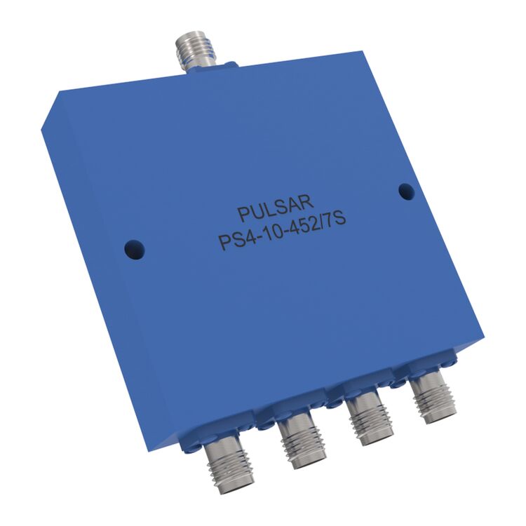 4-Way Power Divider: 4 to 8 GHz - SMA