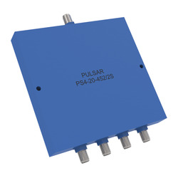 PS4-20-452/2S: 4-Way SMA Power Divider, 1-4 GHz