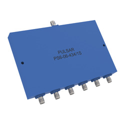 PS6-06-434/1S: 6-Way Power Divider from 4 to 8 GHz - SMA