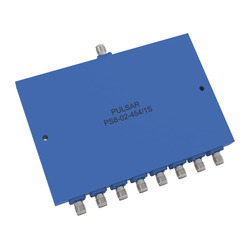 PS8-02-454/1S: 8-Way SMA Power Divider, 0.85-1.7 GHz