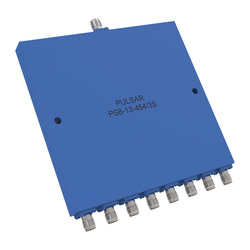 PS8-13-454/3S: 8-Way Power Divider from 2 to 18 GHz - SMA