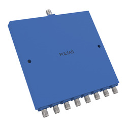 PS8-20-454/3S: 8-Way SMA Power Divider, 2-21 GHz
