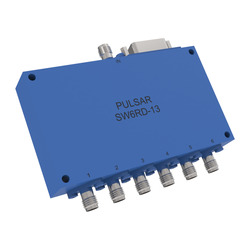 SW6RD-13: SP6T SMA Reflective Switch, 0.3-12 GHz